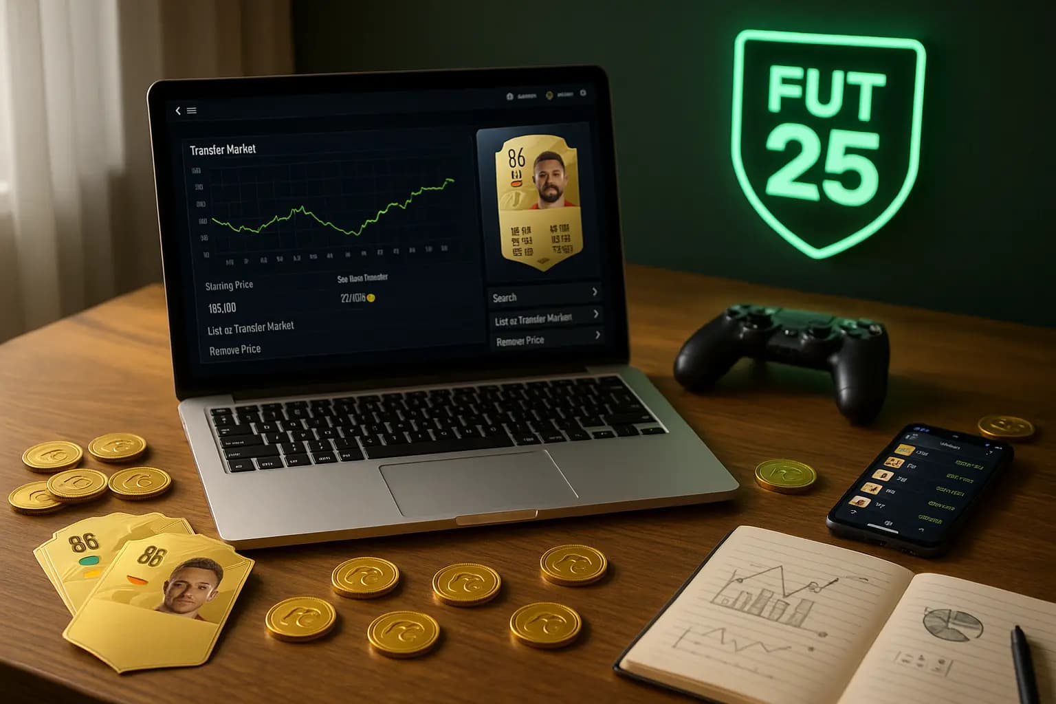 تصویر مقاله راهنمای جامع فروش، خرید و استفاده از کوین‌های FC25 در SBC، پروموشن‌ها و تبدیل آن‌ها به درآمد واقعی