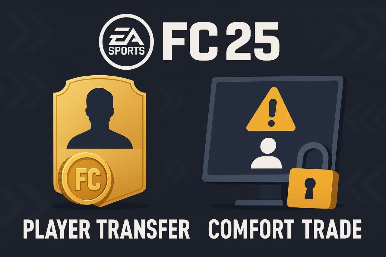 تصویر مقاله تفاوت Player Transfer و Comfort Trade از نظر ریسک بن شدن در FIFA FC 25